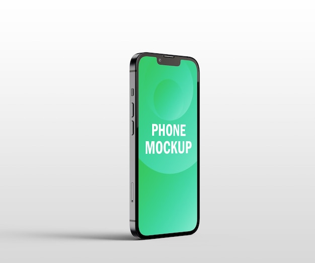 Smartphone mockup isolated psd