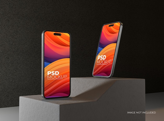 PSD smartphone mockup latest smartphone mockup for branding and ui