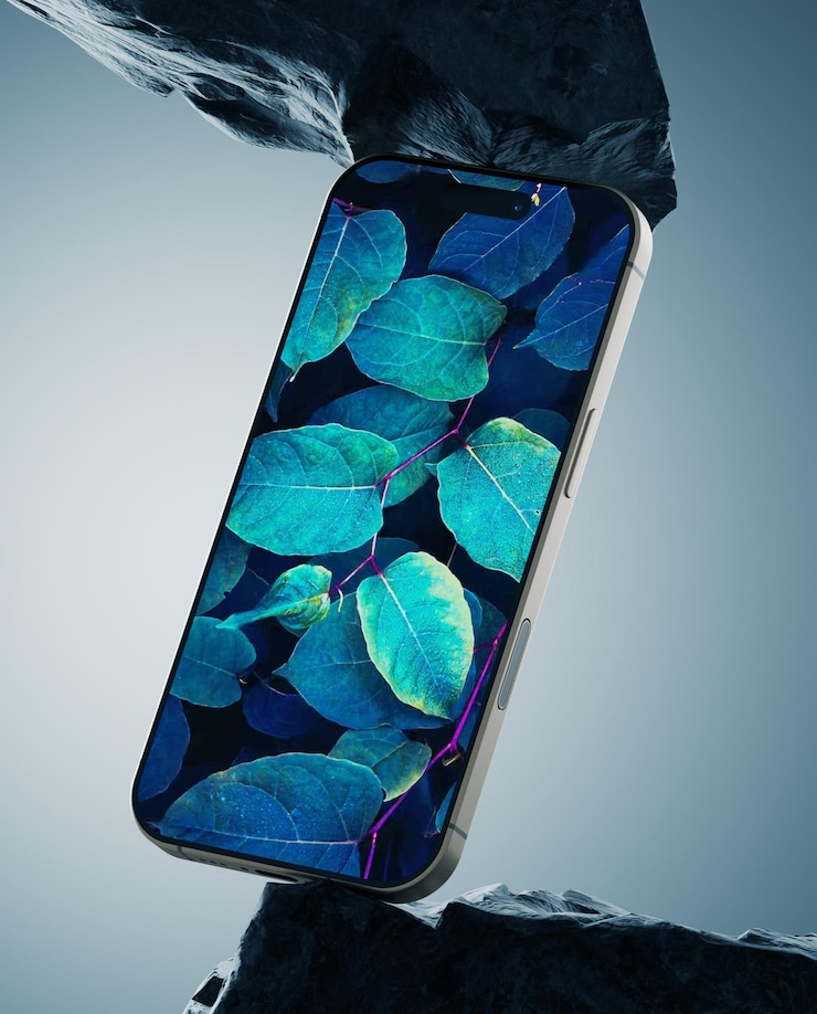 PSD smartphone mockup op rock