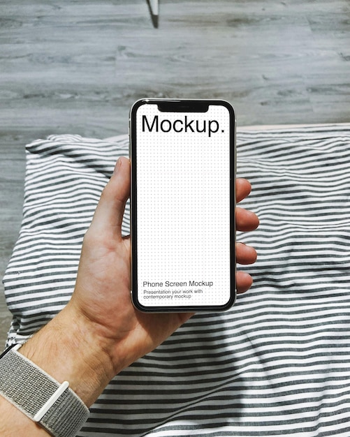 Smartphone mockup