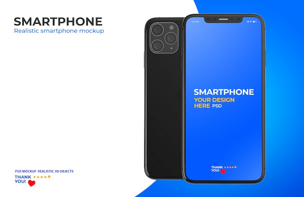 Smartphone mockup