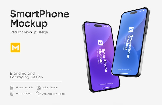 PSD smartphone mockup