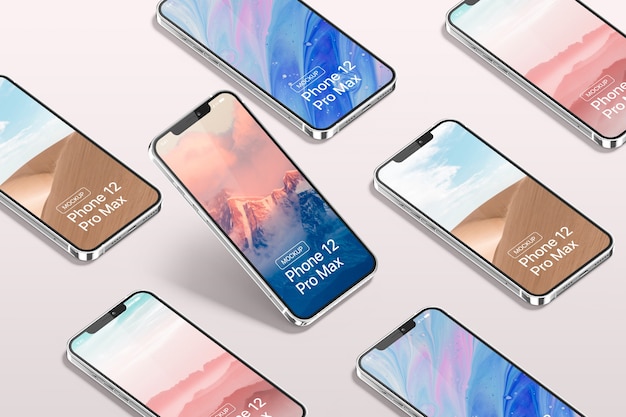 Mockup di smartphone