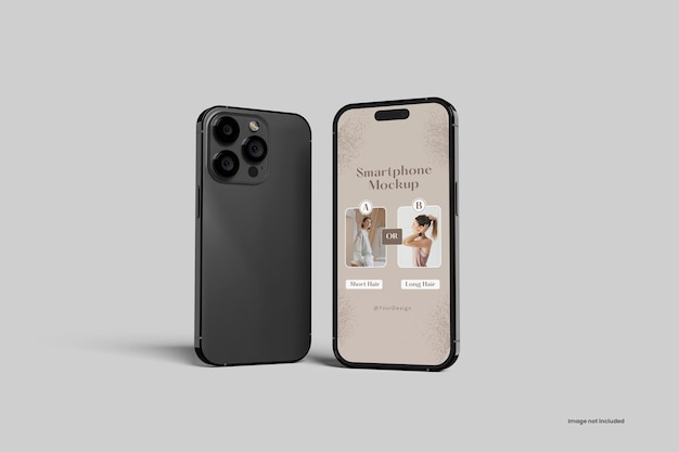 Smartphone mockup