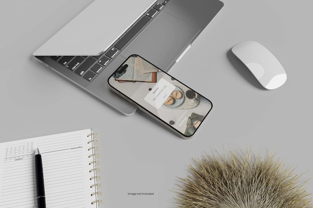 Smartphone mockup