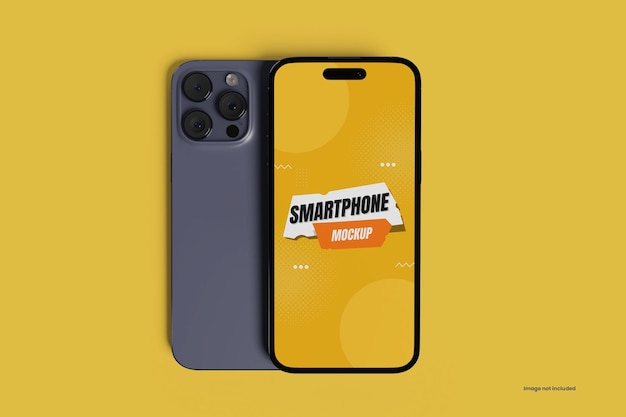 Smartphone mockup