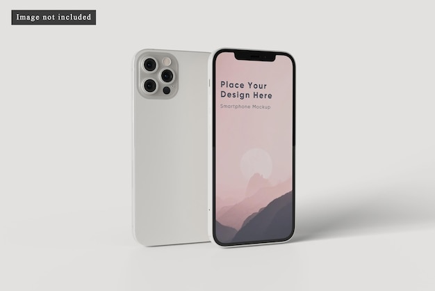 PSD mockup di smartphone