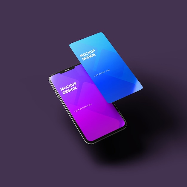 Smartphone mockup