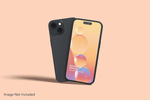 PSD mockup di smartphone