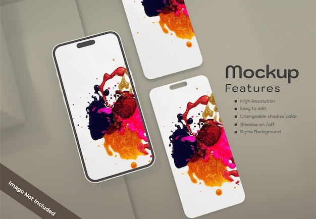 Smartphone mockup