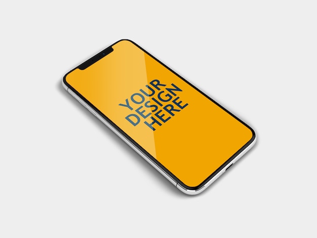 PSD mockup di smartphone