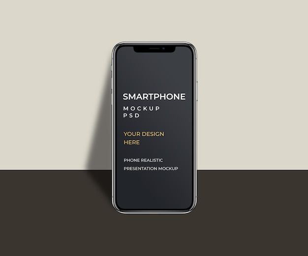 Smartphone-presentatie Mockup geïsoleerd