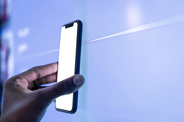 PSD smartphone screen mockup digital device psd