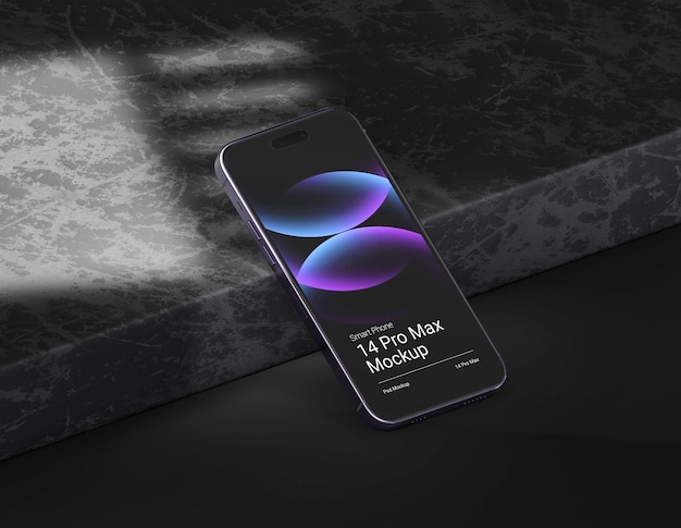 PSD smartphone screen mockup mockup