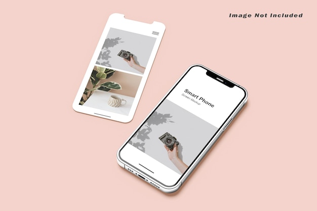 Smartphone e mockup dello schermo