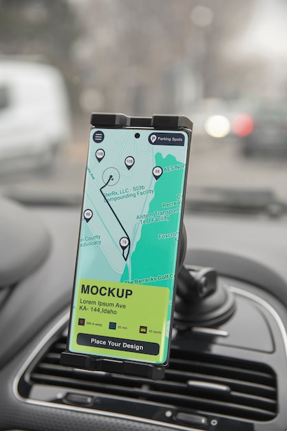 PSD smartphone utilizzato come gps in auto