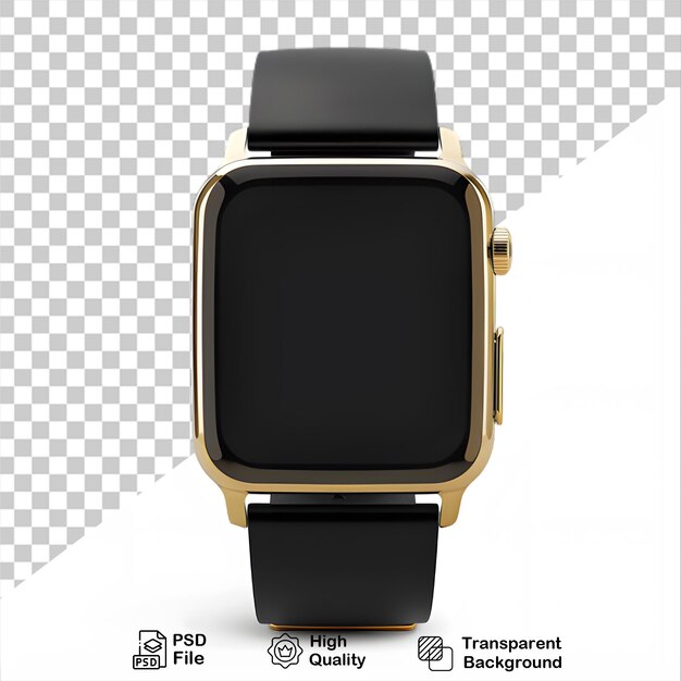 PSD smartwatch mockup png geïsoleerd op transparante achtergrond