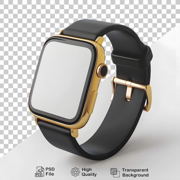 Smartwatch mockup png isolato su sfondo trasparente