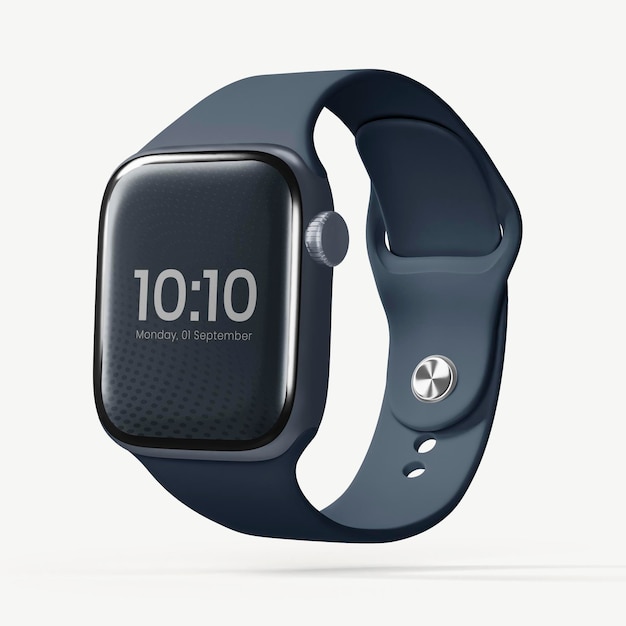 Smartwatch scherm mockup digitaal apparaat psd