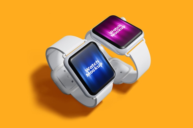 smartwatch v1 목업 psd