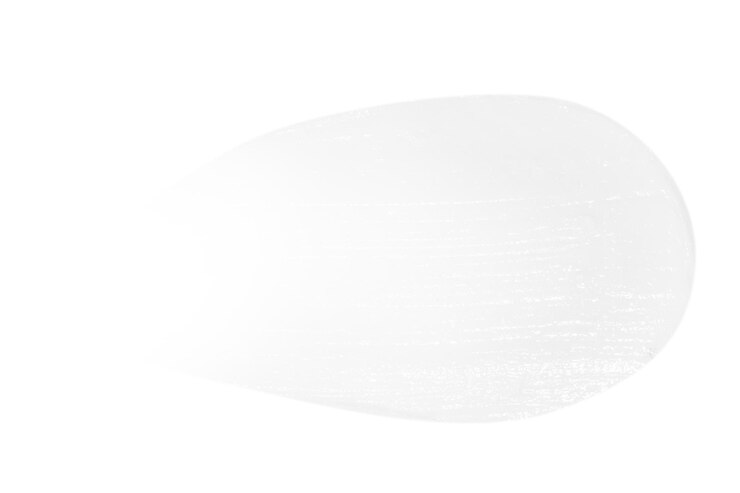 PSD 白い背景に白いクリームを塗った