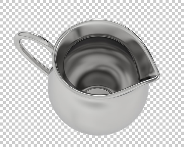 Śmietanka na przezroczystym tle ilustracja renderowania 3d