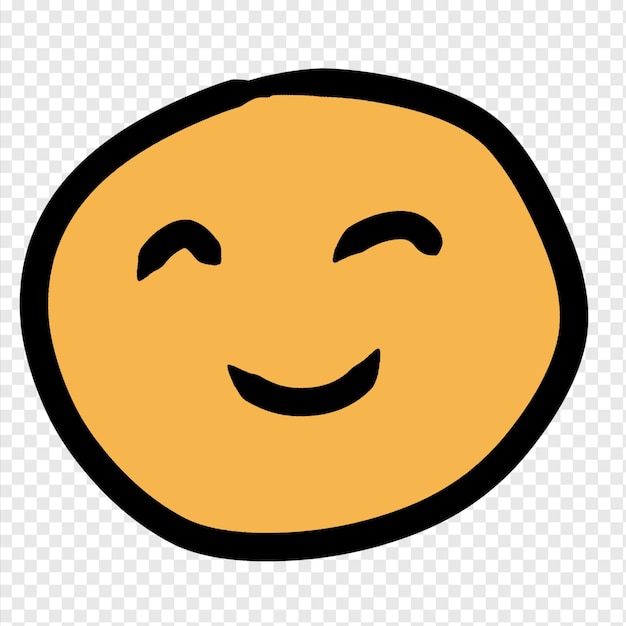 smiley face with smile icon happy icon element transparent