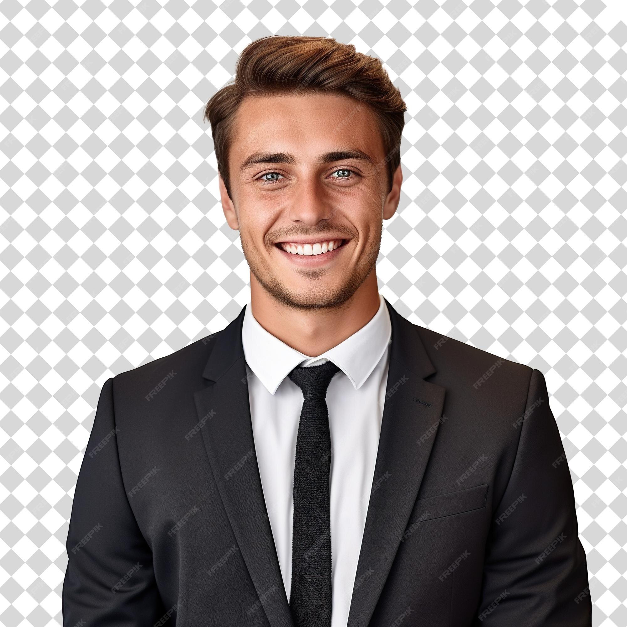 Premium PSD Smiling Handsome Man In Suit Isolated On Transparent premium-psd-smiling-handsome-man-in-suit-isolated-on-transparent