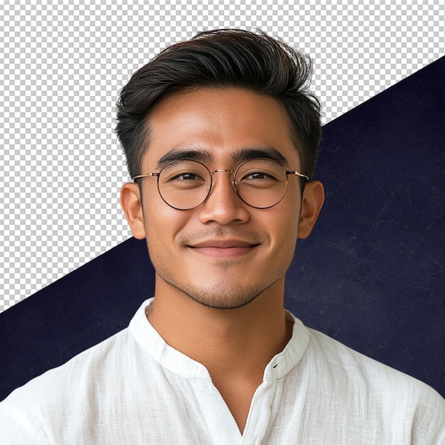 smiling young man portrait