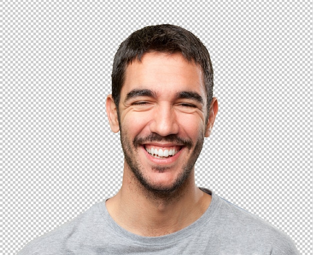 smiling young man