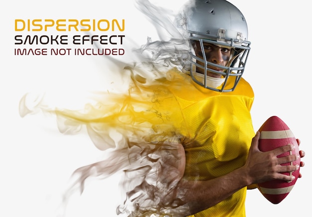 Smoke dispersion photo effect