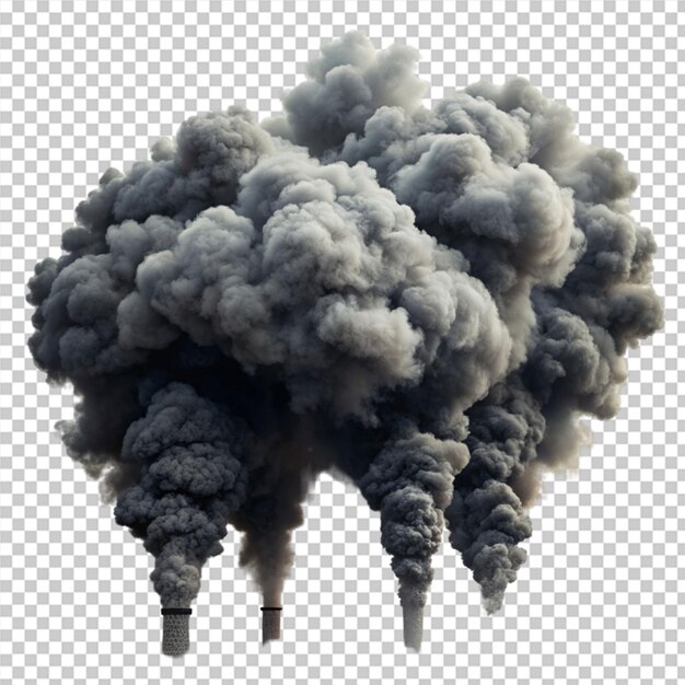 PSD smoke from factory pipe
