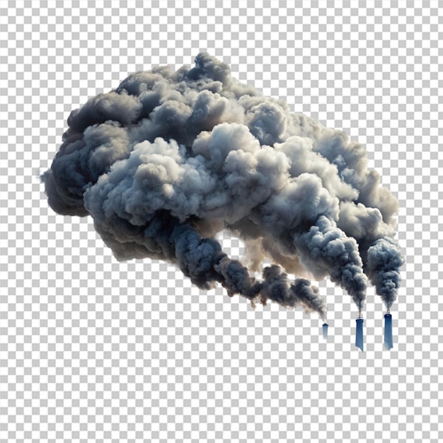 PSD smoke from factory pipe