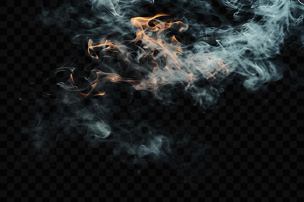 PSD the smoke is a fire of fire