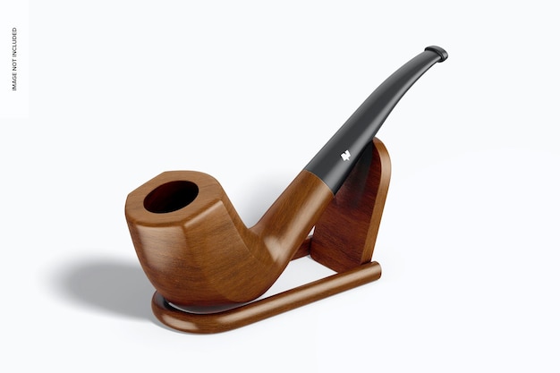 PSD smoking pipe mockup