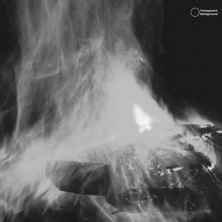 PSD smoldering embers a black and white study