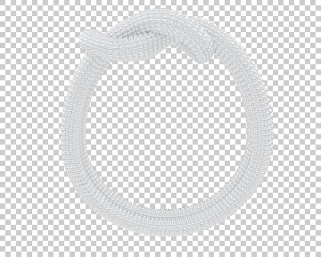Smykker isoleret på baggrund 3D-rendering illustration