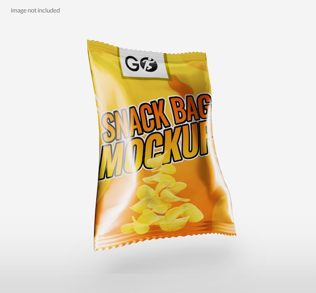 Snack bag mockup