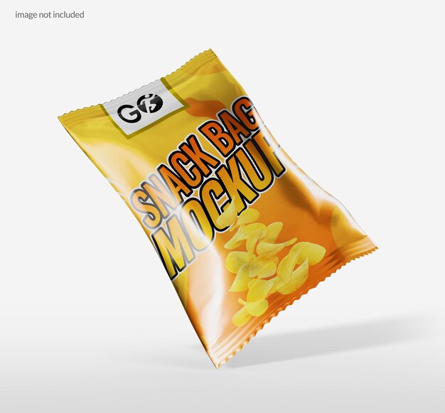 PSD snack bag mockup