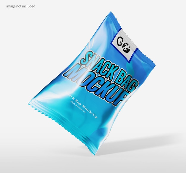 Snack bag mockup