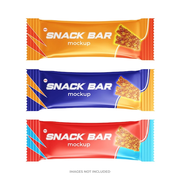 PSD snack bar mockup psd