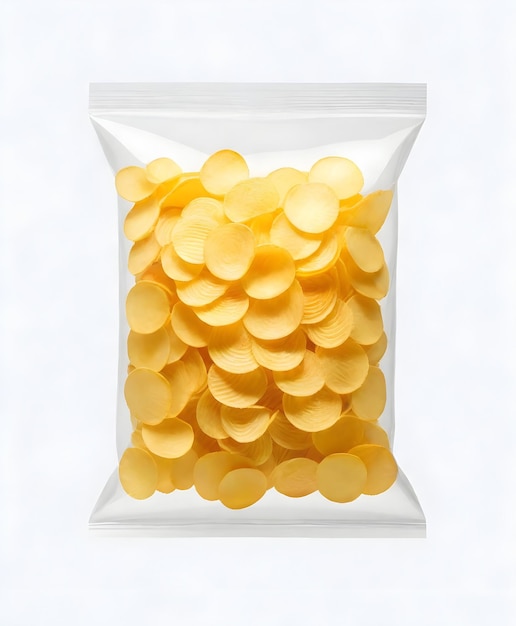 PSD snack chips bag mockup