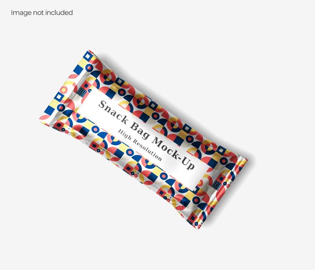 Snack , chocolate and candy bar mockup