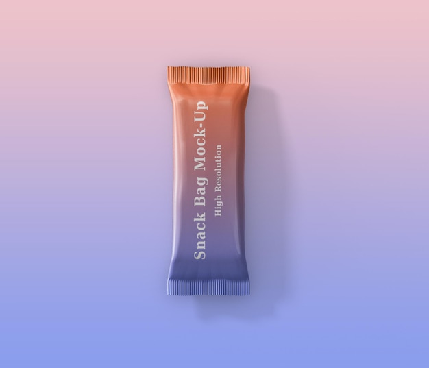 PSD snack , chocolate and candy bar mockup