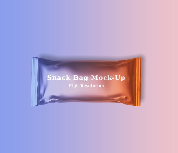 Mockup di snack, cioccolato e barrette di cioccolato