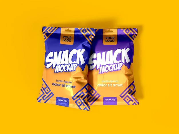 PSD snack mockup