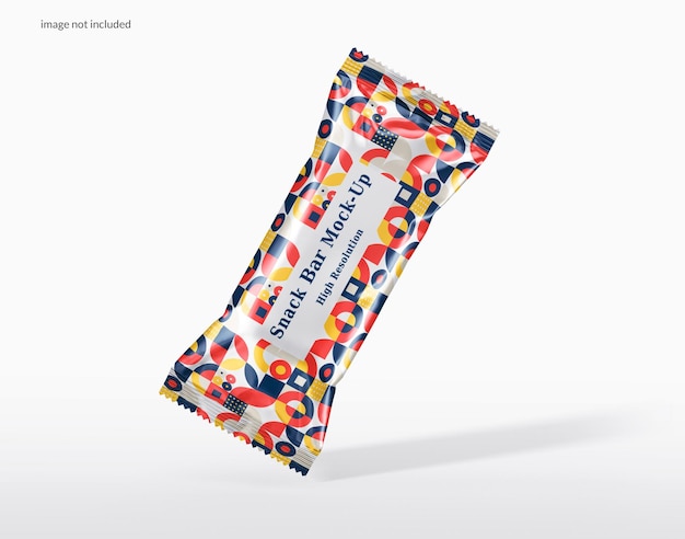 PSD mockup pacchetto snack