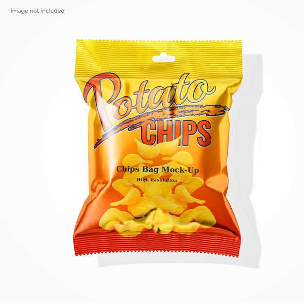 Snack package mockup