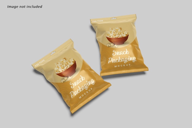 Snack Packaging Mockup