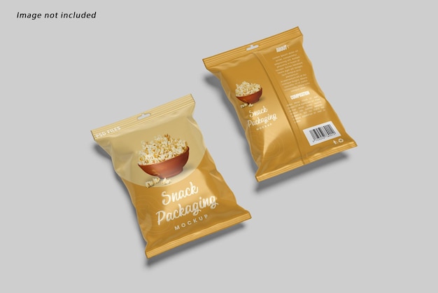 Snack Packaging Mockup